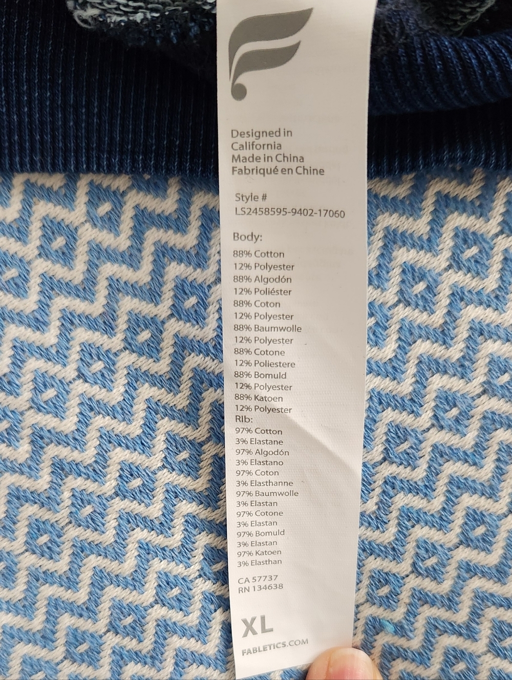 Fabletics Sweatshirt New! - Picture 6 of 10